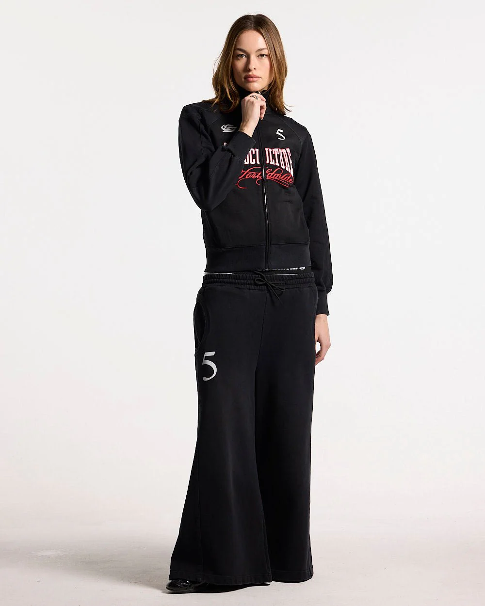 NIA SET SWEATPANTS BLACK - Image 6