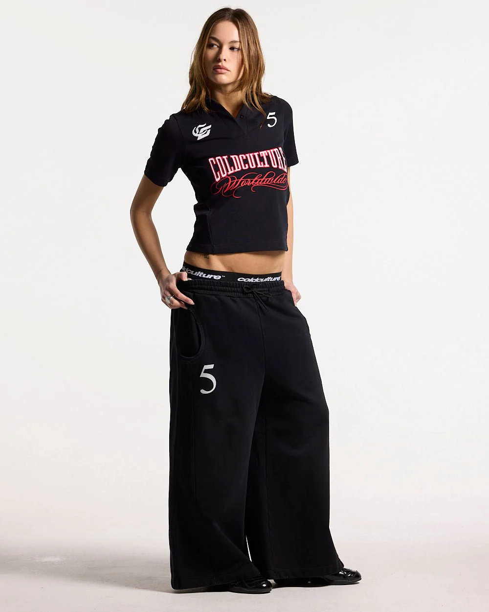 NIA SET POLO BLACK - Image 5