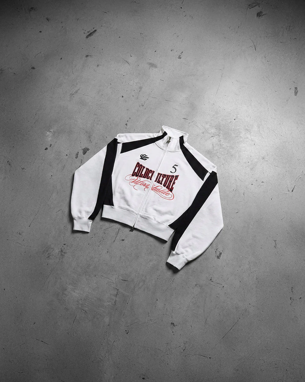 NIA SET ZIP UP WHITE & BLACK - Image 10