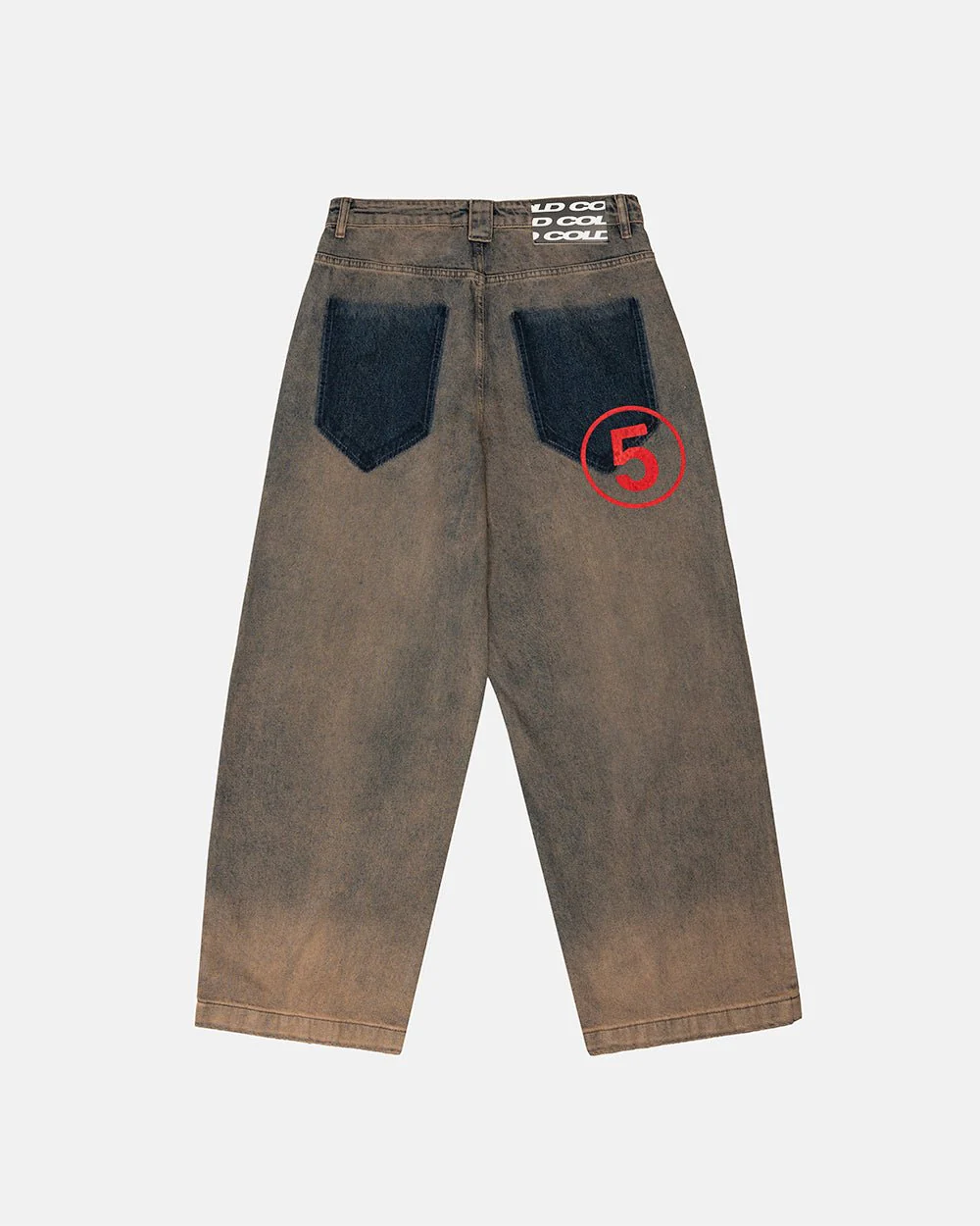 NUMBER 5 V3 DENIM PANTS DARK BLUE - Image 2