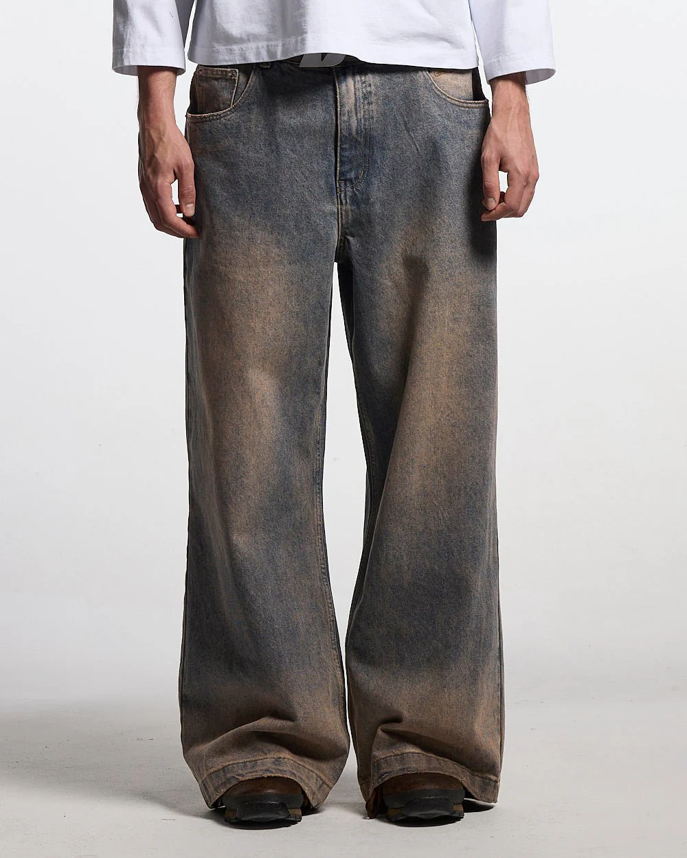 NUMBER 5 V3 DENIM PANTS DARK BLUE - Image 3