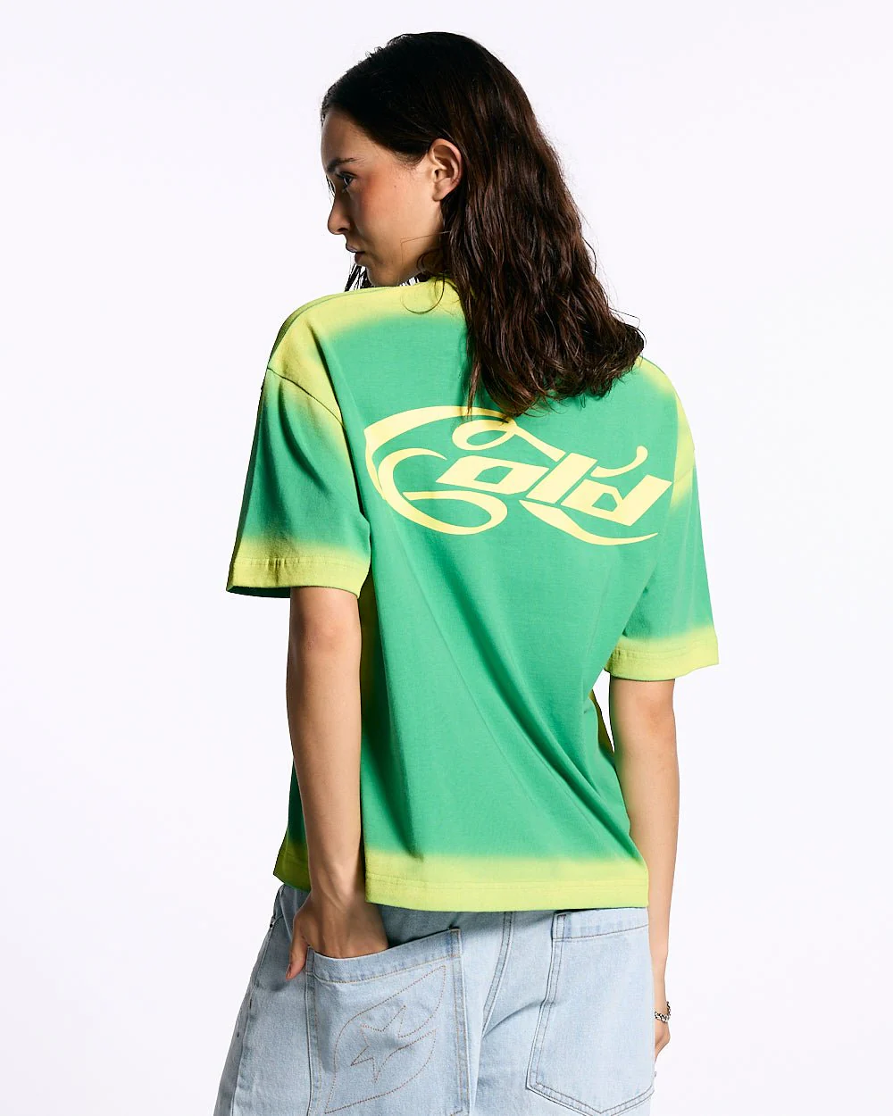 PANELS TEE GREEN AND YELLOW - Image 5
