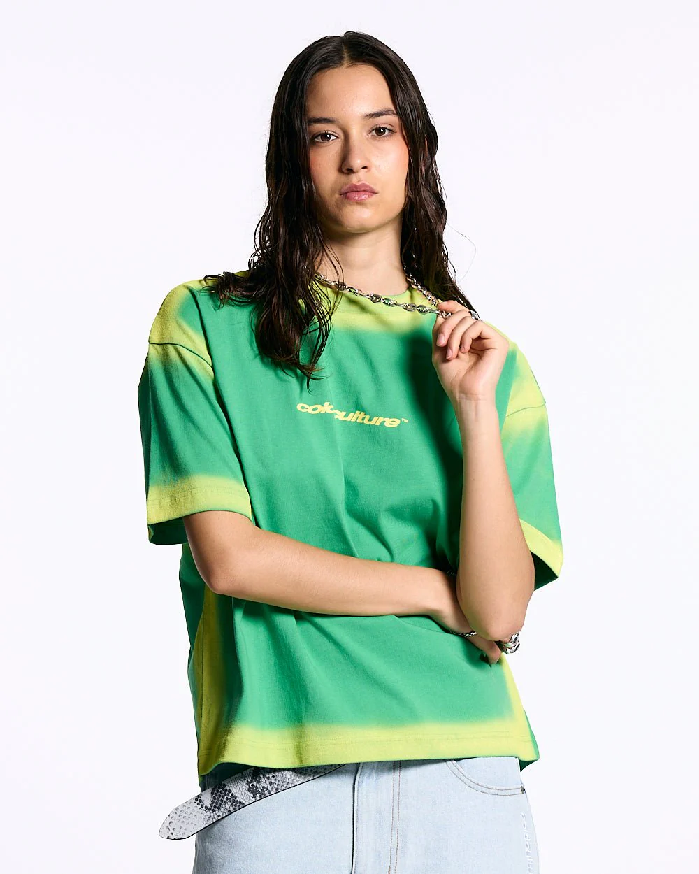 PANELS TEE GREEN AND YELLOW - Image 6