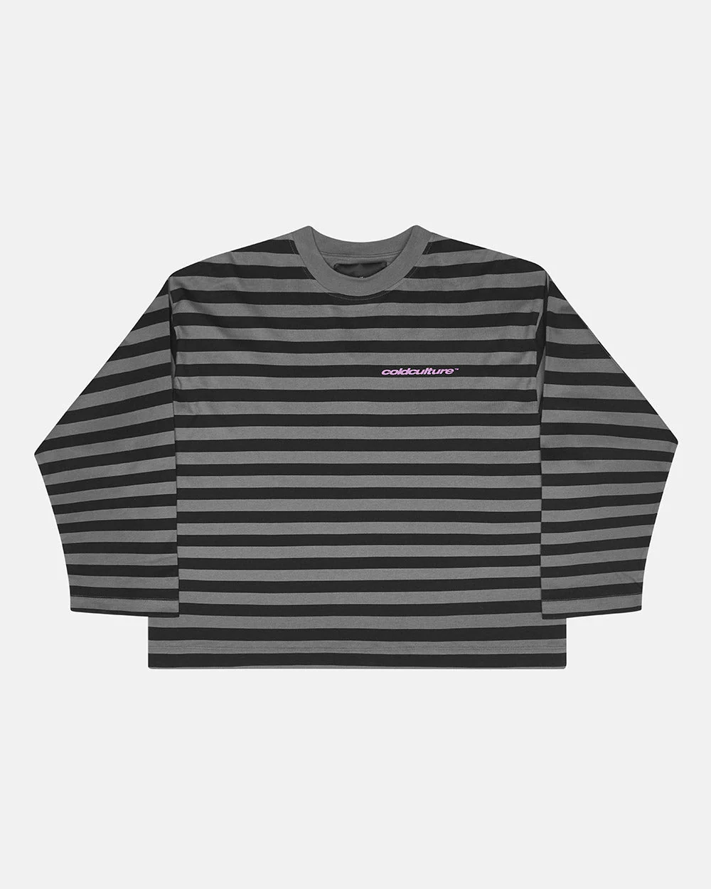 PARDON ME LONGSLEEVE BLACK & GREY - Image 2