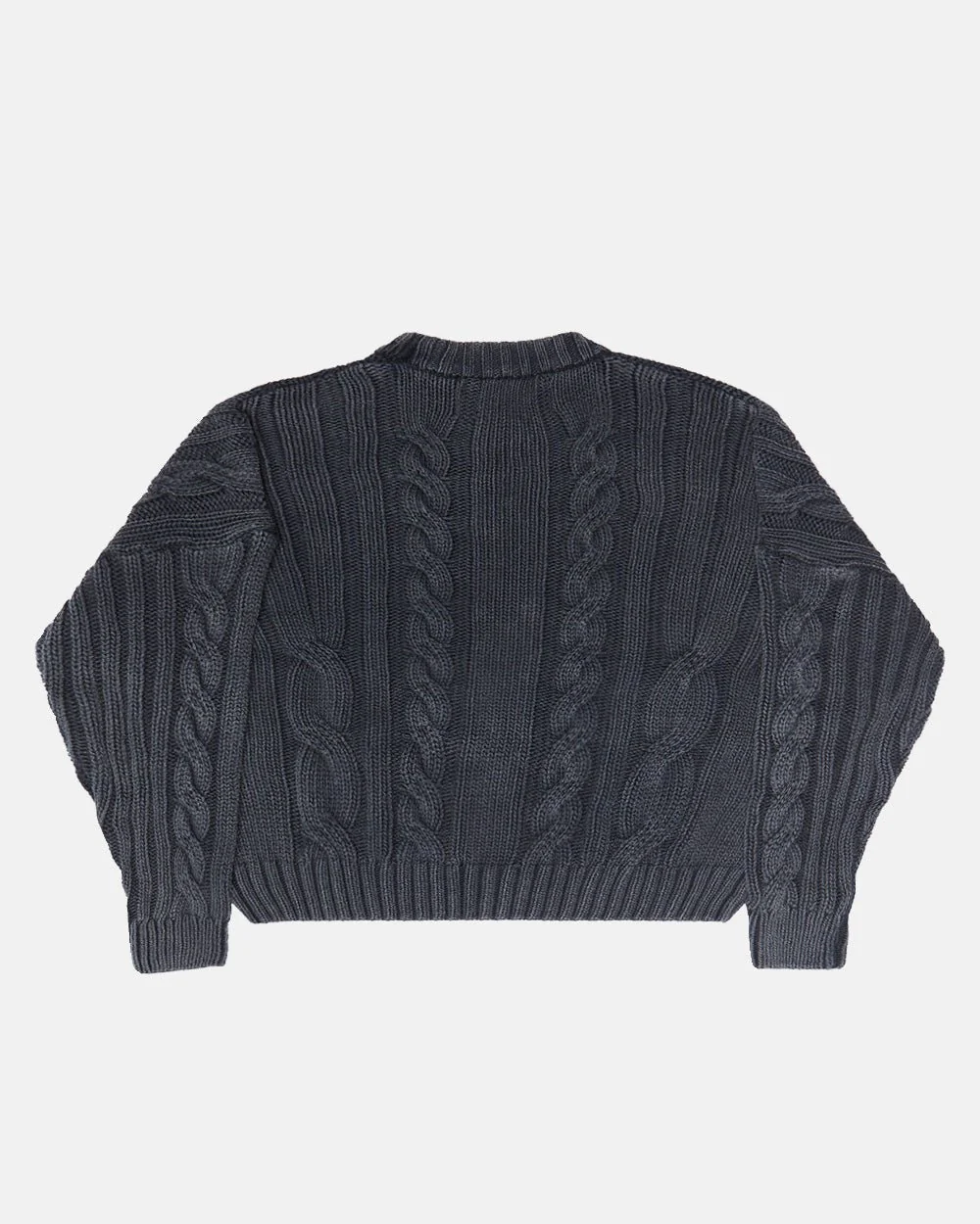 PATTERNED KNIT BLACK - Image 2
