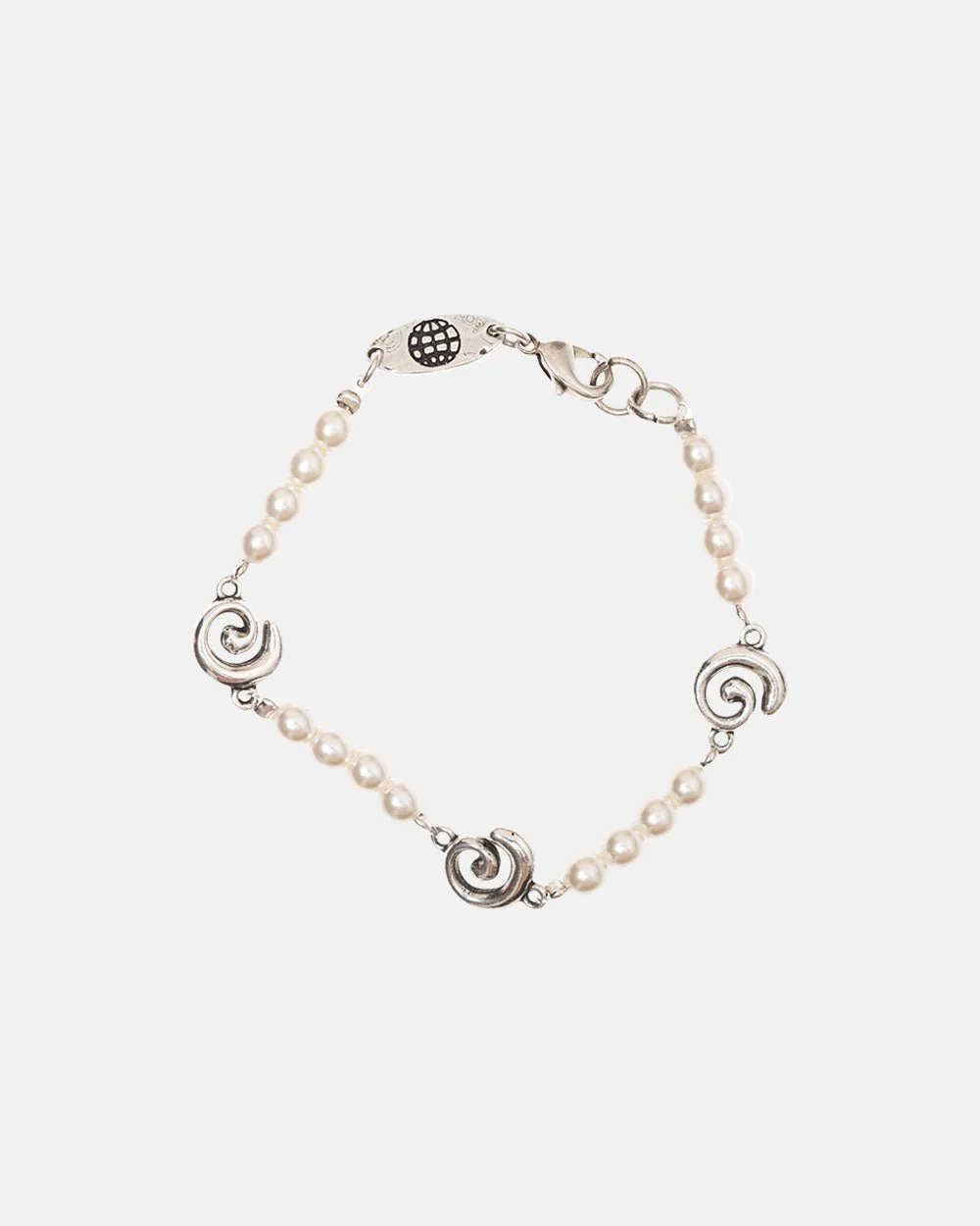 PEARL AND SPIRAL BRACELET - Image 2