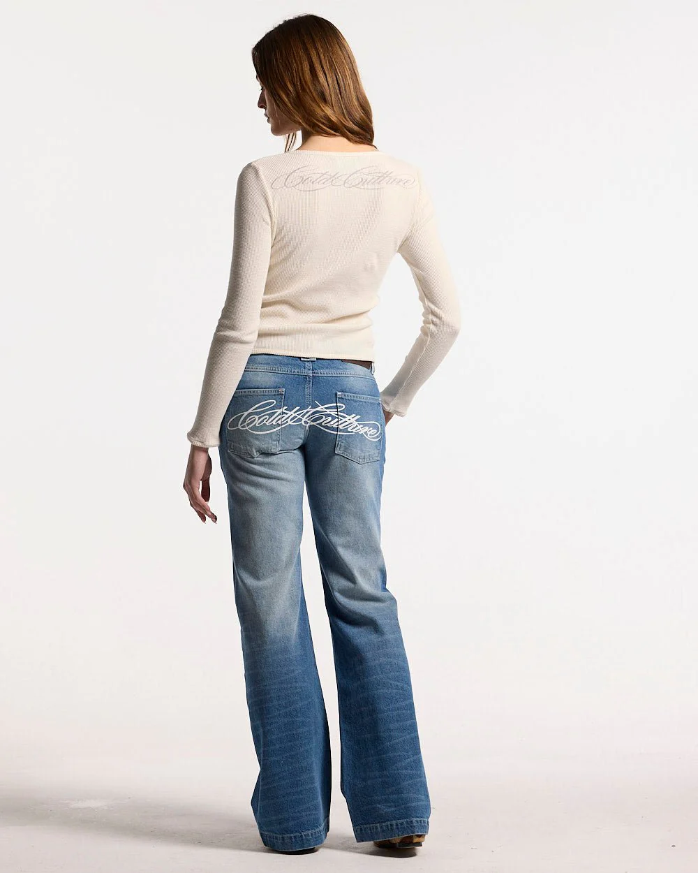 PERFECT LONGSLEEVE TOP OFF WHITE - Image 5