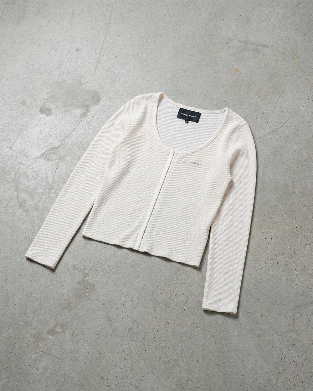 PERFECT LONGSLEEVE TOP OFF WHITE - Image 9