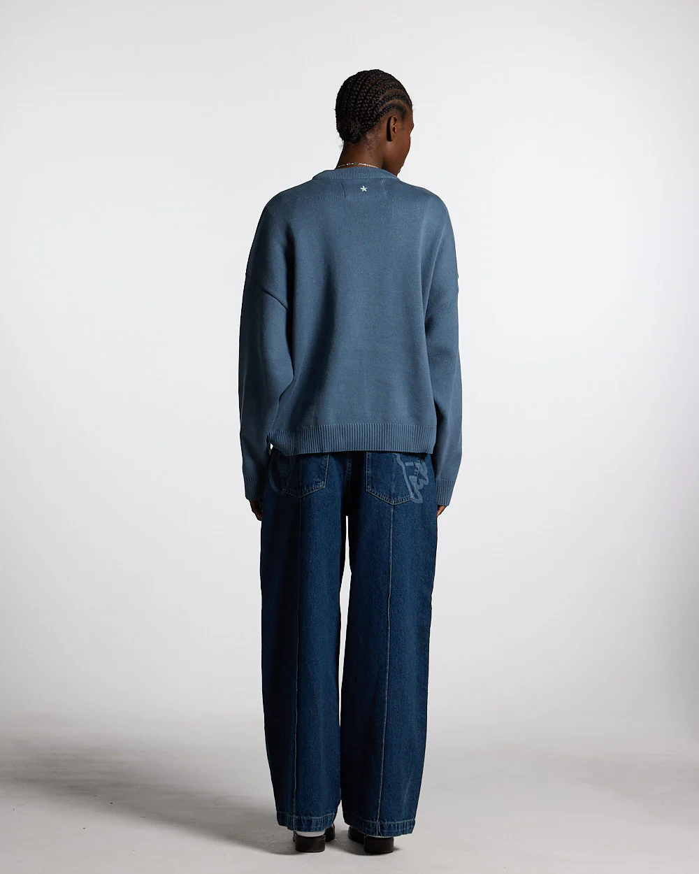 PINTUCK V2 PANTS BLUE DENIM - Image 5