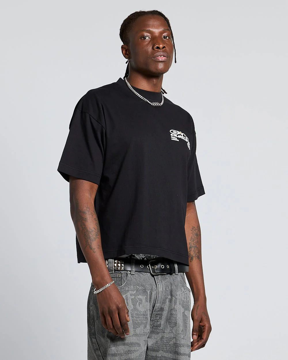 PLAYING WORLDWIDE TEE BLACK - Image 4