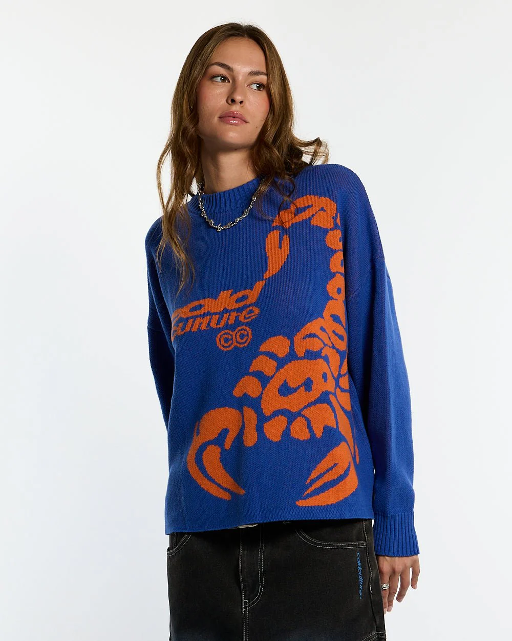 POISON KNIT BLUE AND ORANGE - Image 5