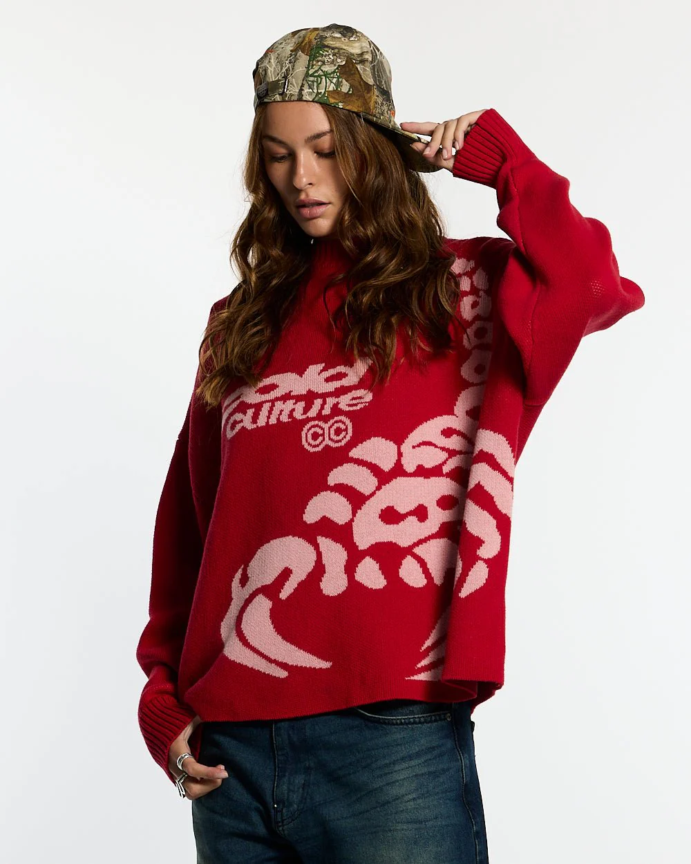 POISON KNIT RED AND SALMON - Image 5