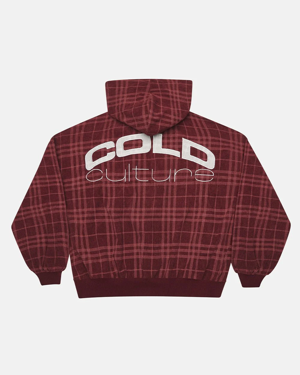 POSH ZIP HOODIE BURGUNDY - Image 4