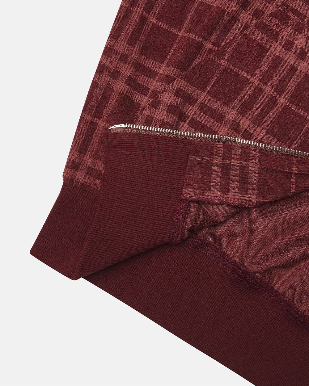 POSH ZIP HOODIE BURGUNDY - Image 7