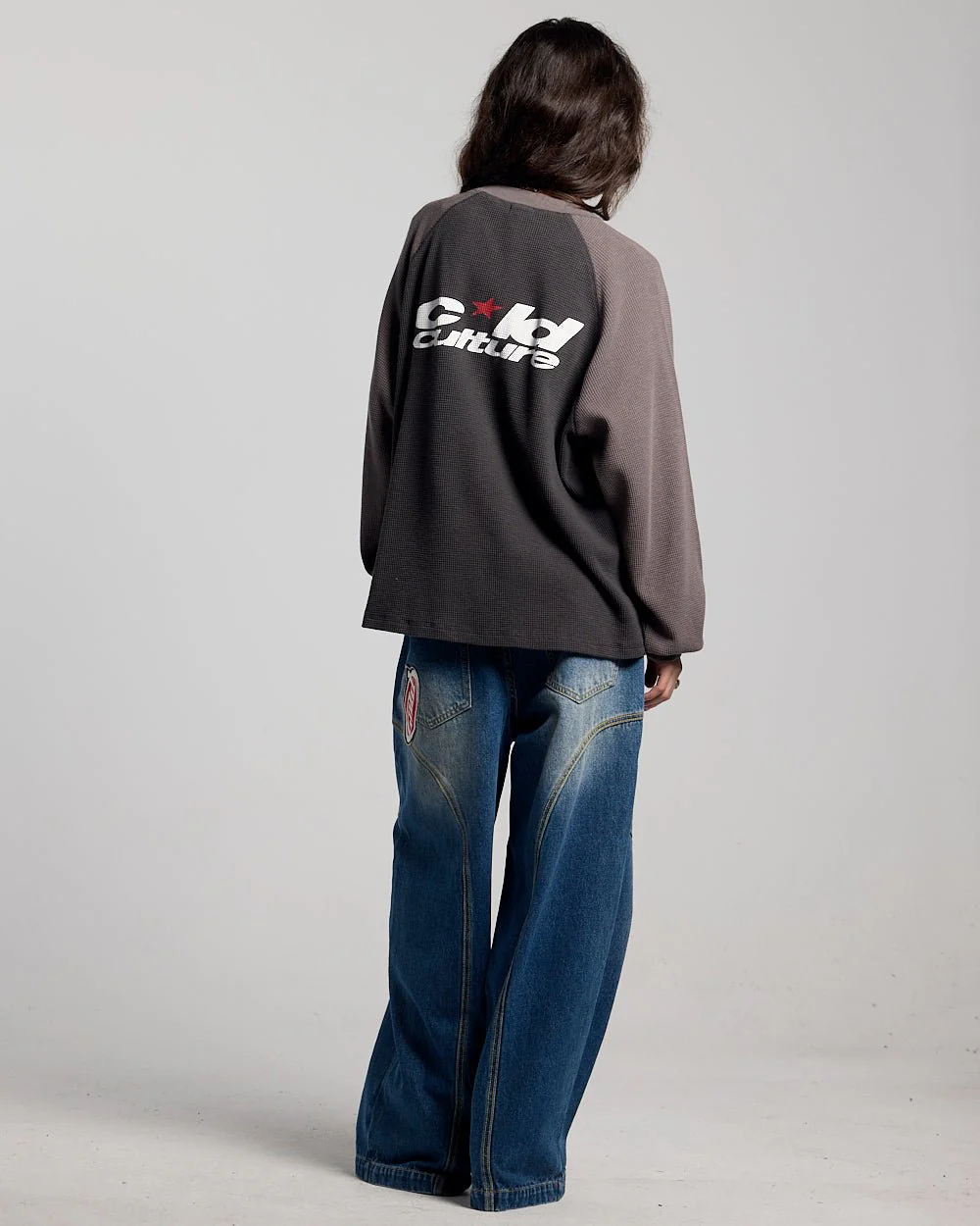 RANGLAN BICOLOR THERMAL LONGSLEEVE BLACK - Image 5