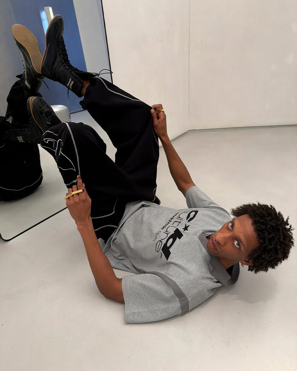 RAW CITY POLO GREY - Image 8