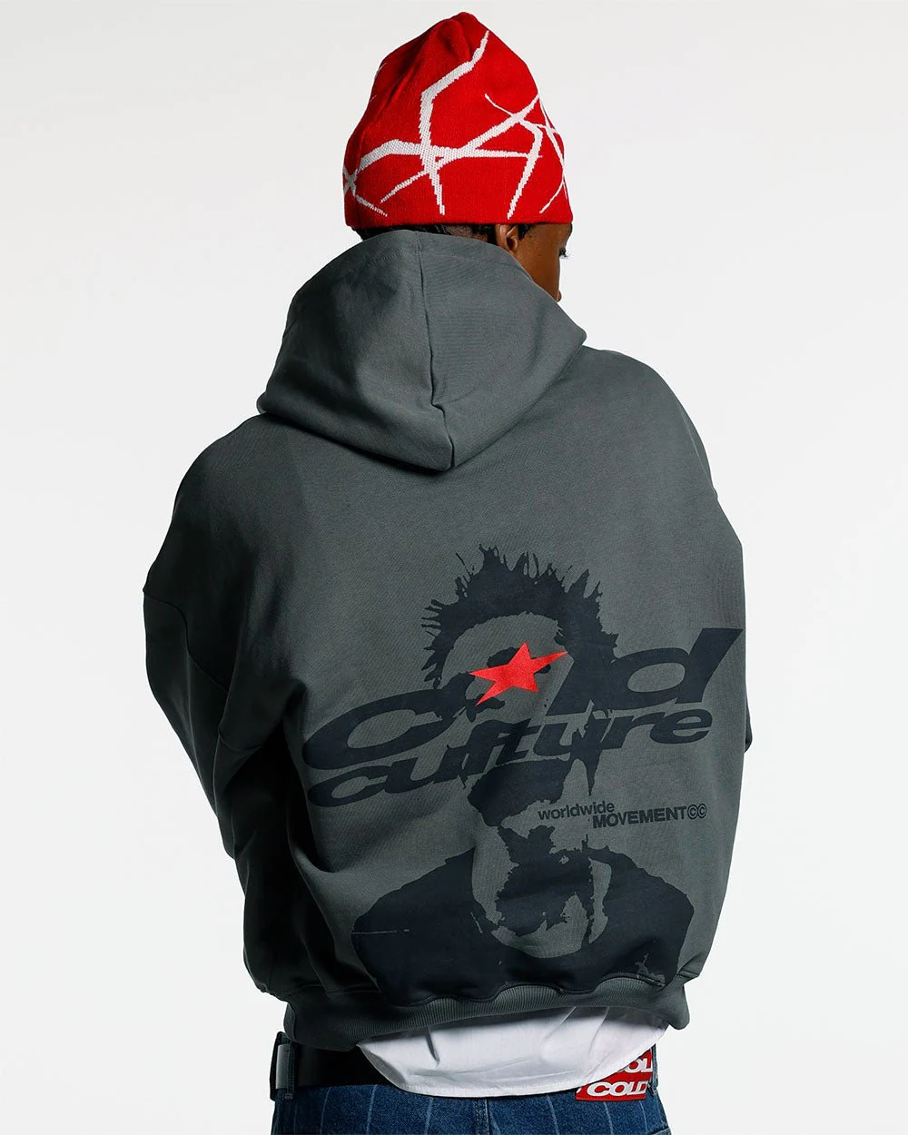 REBEL HOODIE GREY - Image 2