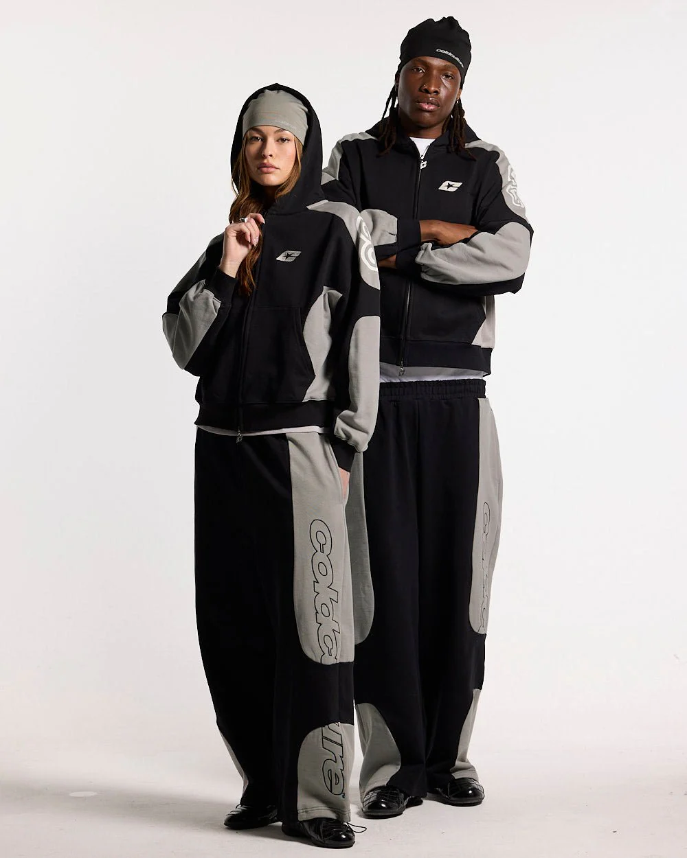 RIDER SWEATPANTS BLACK & GREY - Image 9