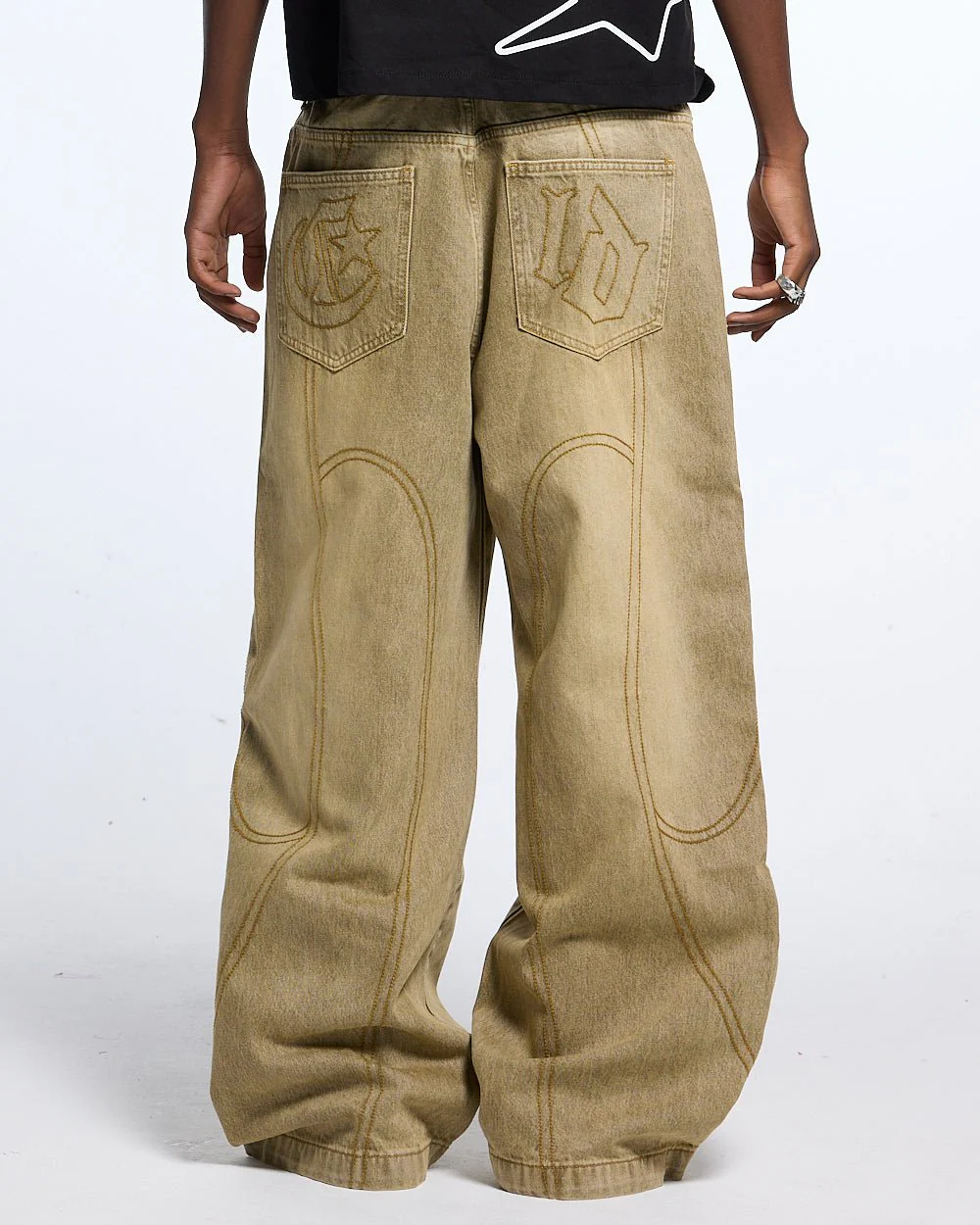 ROCKSTAR V2 PANTS BROWN - Image 3