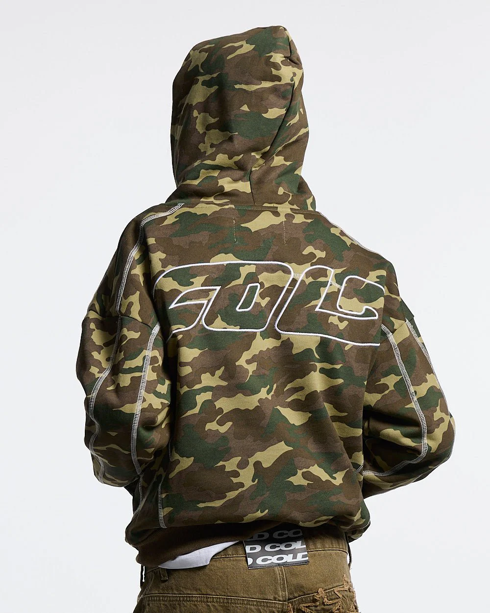 ROLLER HOODIE CAMO GREEN - Image 6