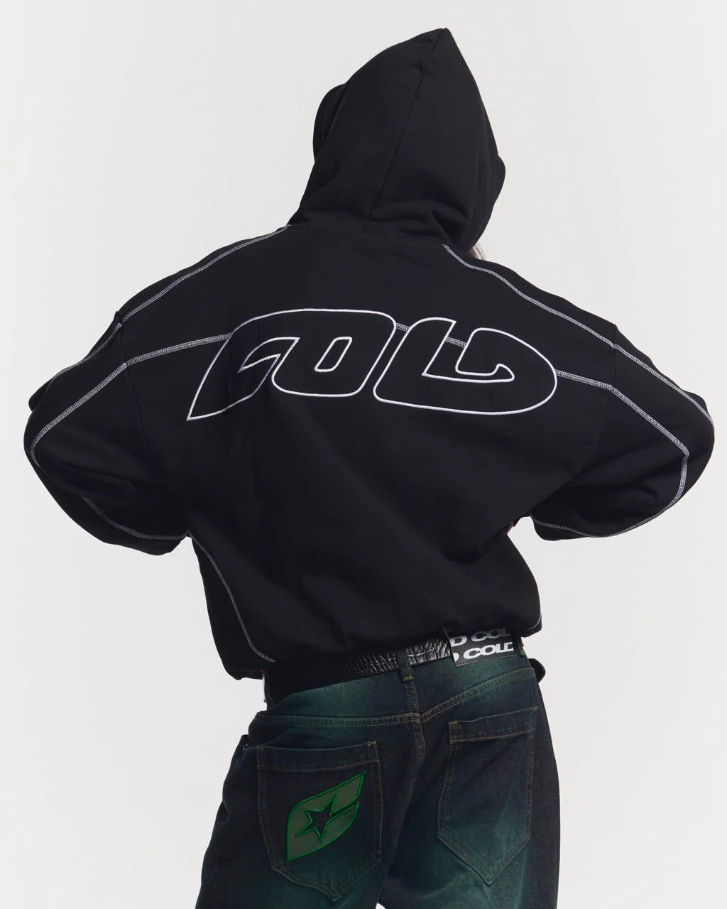 ROLLER HOODIE BLACK - Image 5