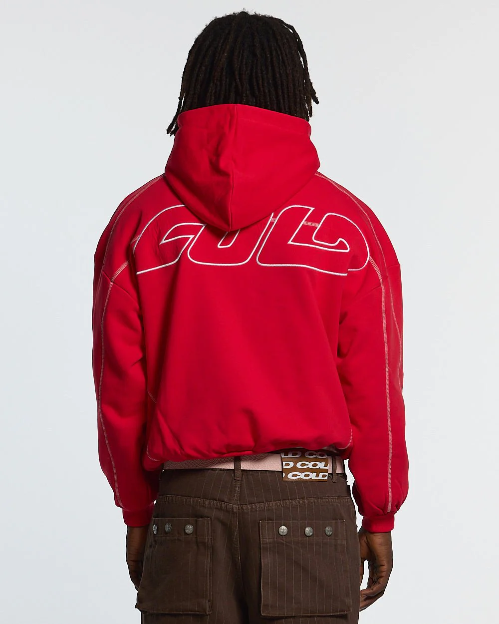 ROLLER HOODIE RED - Image 2