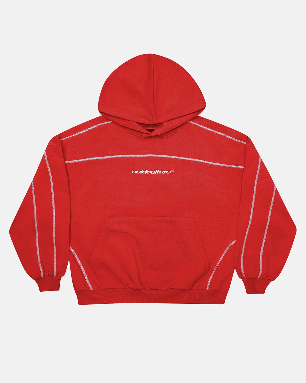 ROLLER HOODIE RED - Image 3