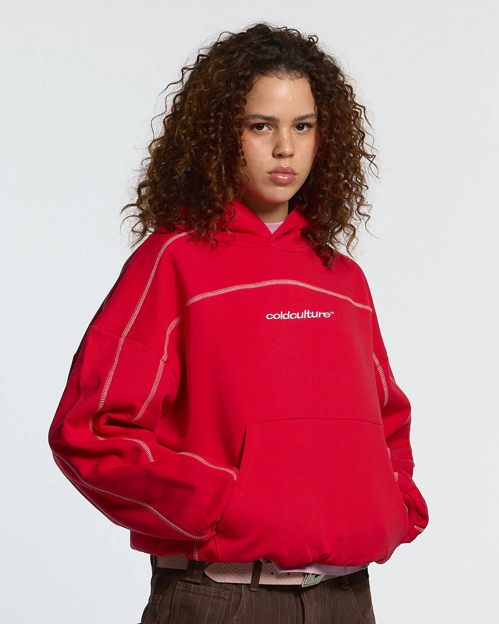 ROLLER HOODIE RED - Image 6