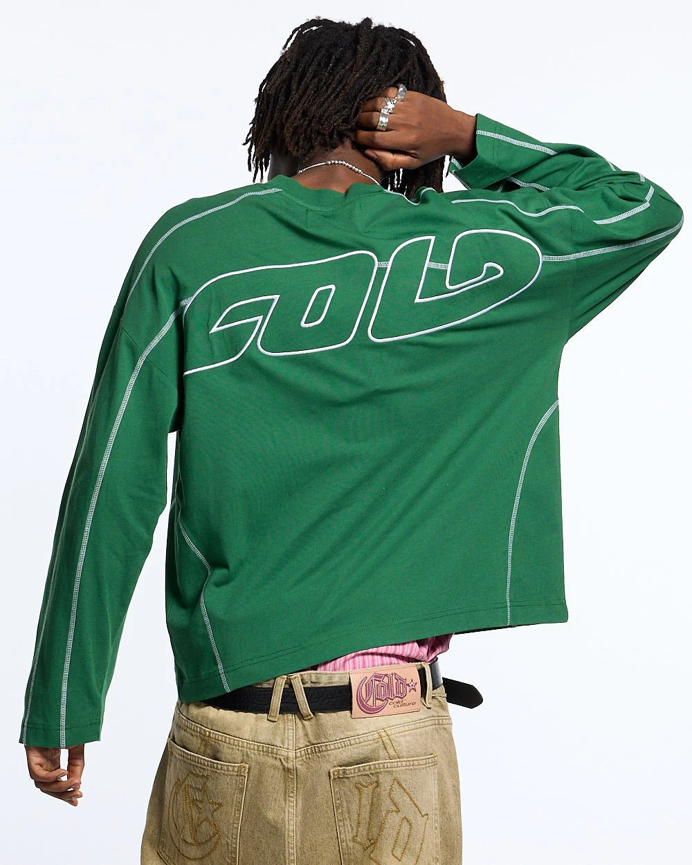 ROLLER LONGSLEEVE TEE GREEN - Image 3