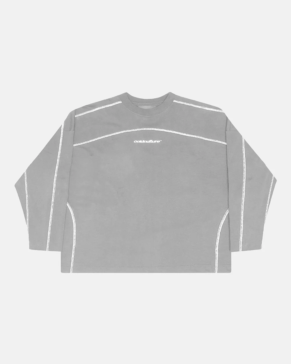 ROLLER LONGSLEEVE TEE GREY - Image 2