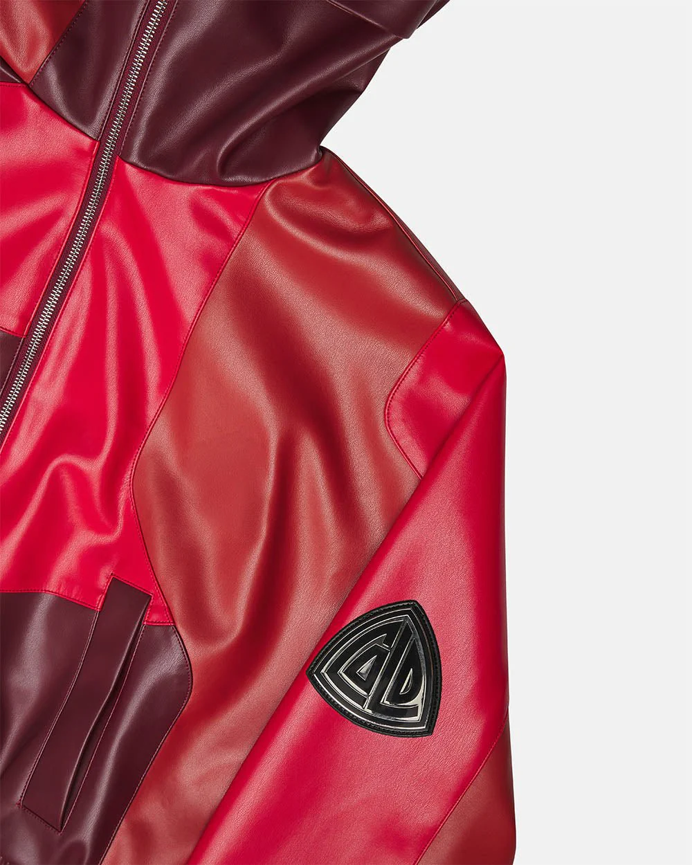 ROUTE JACKET RED AND BURGUNDY - Image 3