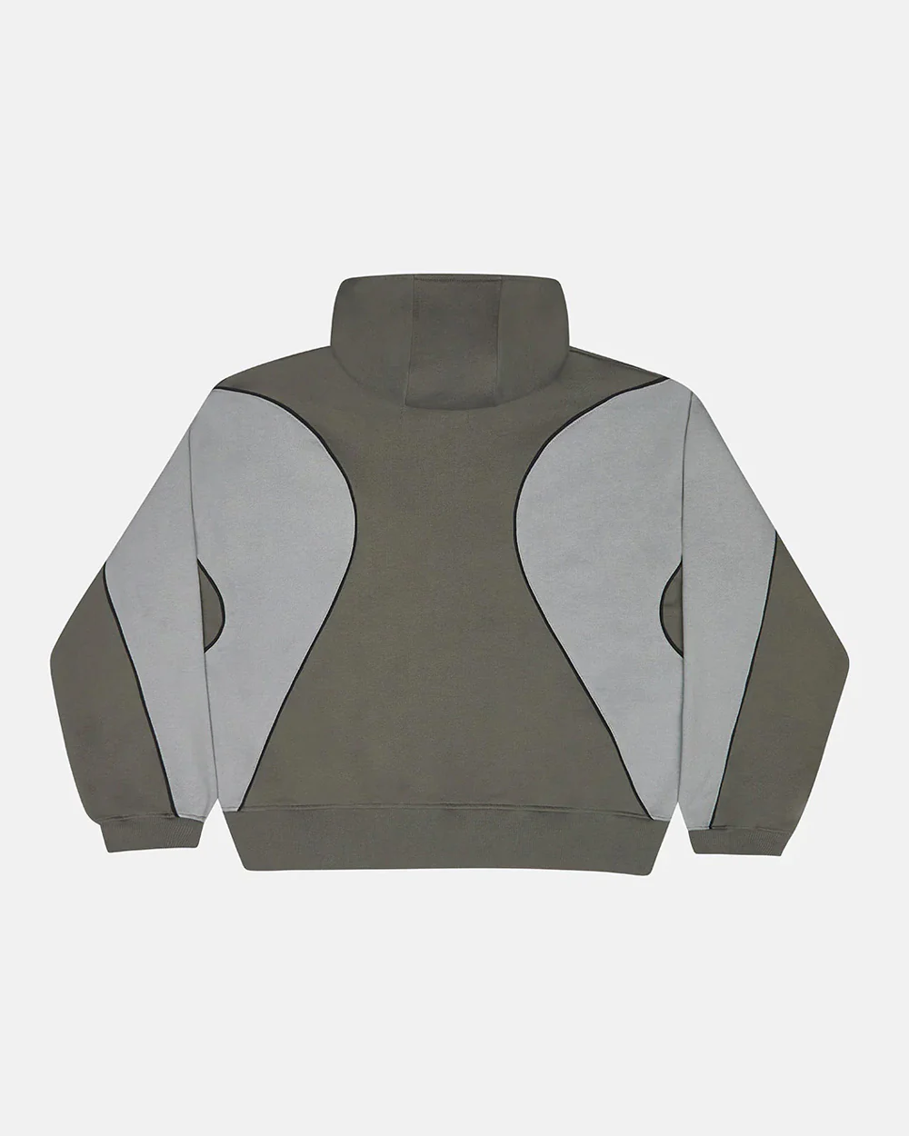 RUSH ZIPPER HOODIE GREY - Image 2