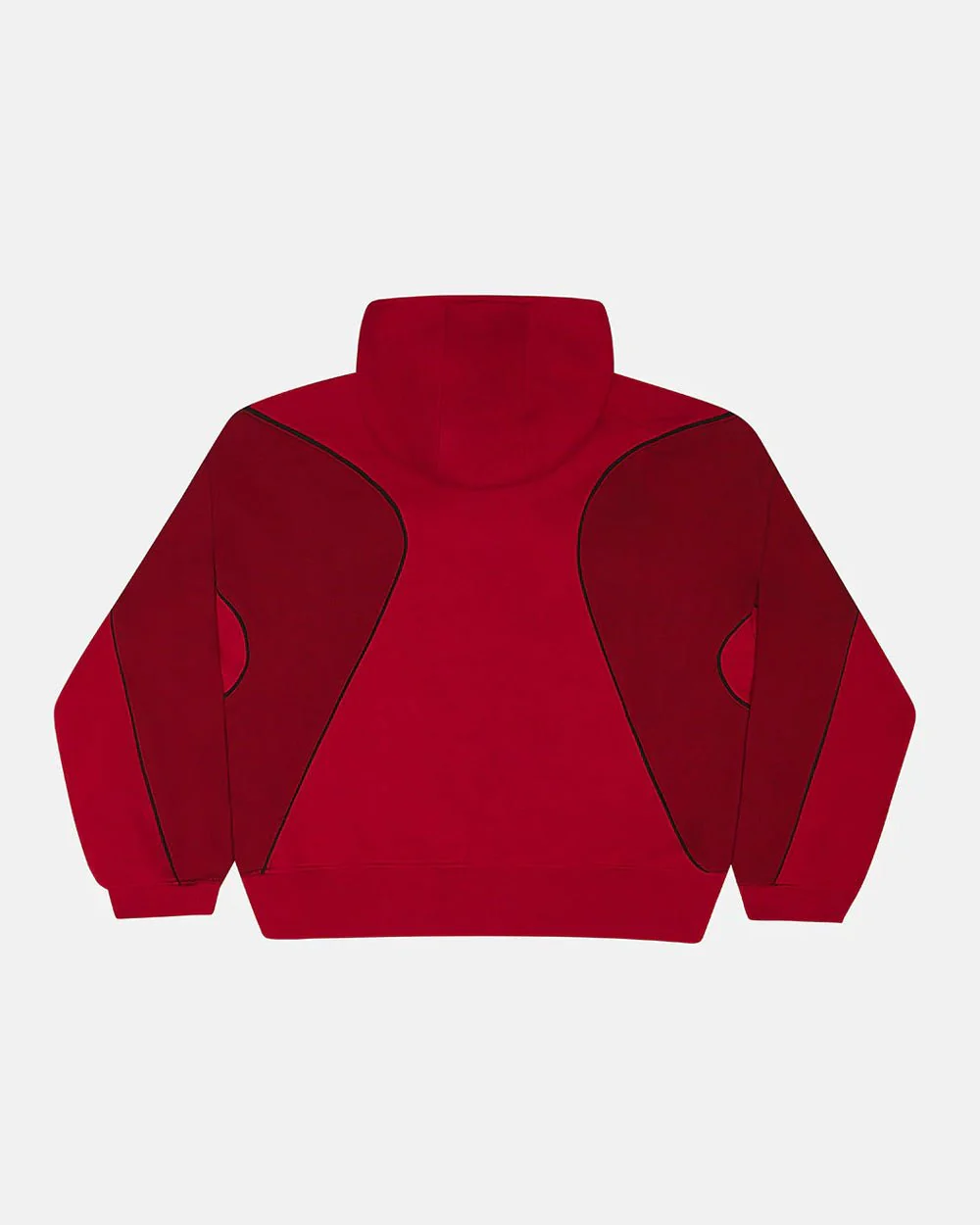 RUSH ZIPPER HOODIE RED - Image 2