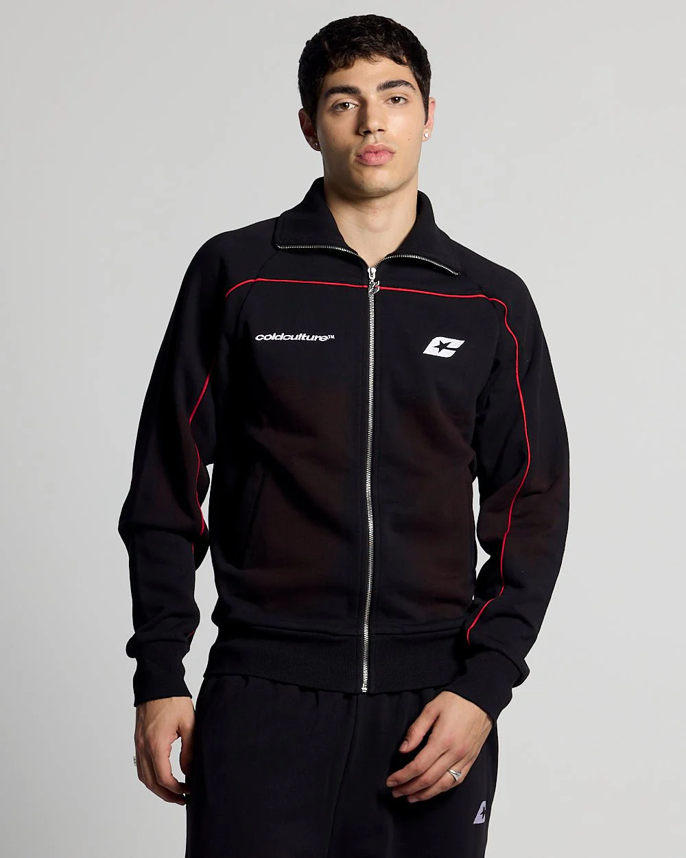 SAVAGE WASHED JACKET BLACK & RED - Image 3