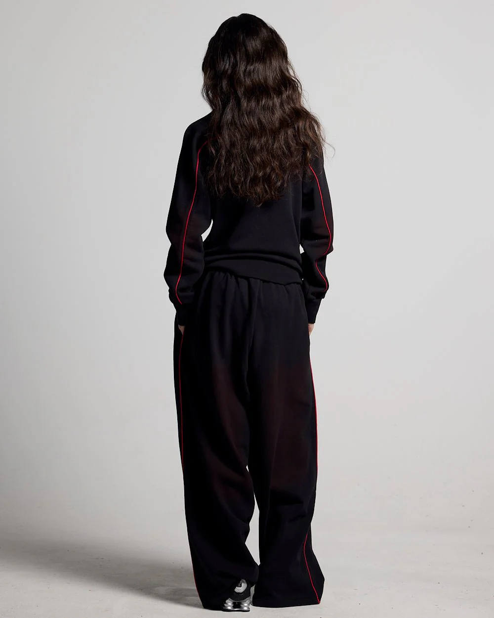 SAVAGE WASHED PANTS BLACK & RED - Image 8