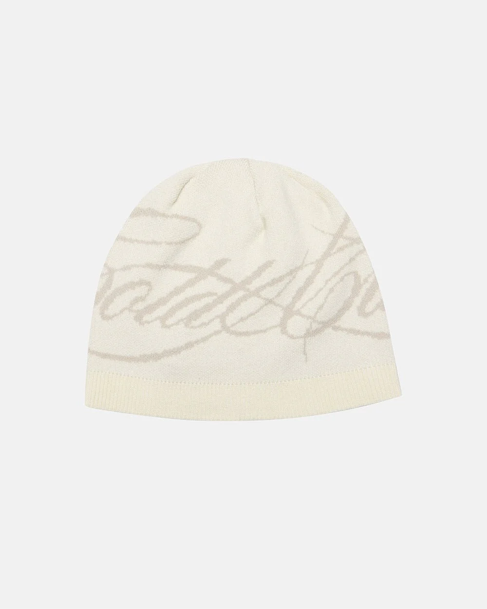 SCRIPT BEANIE GREY
