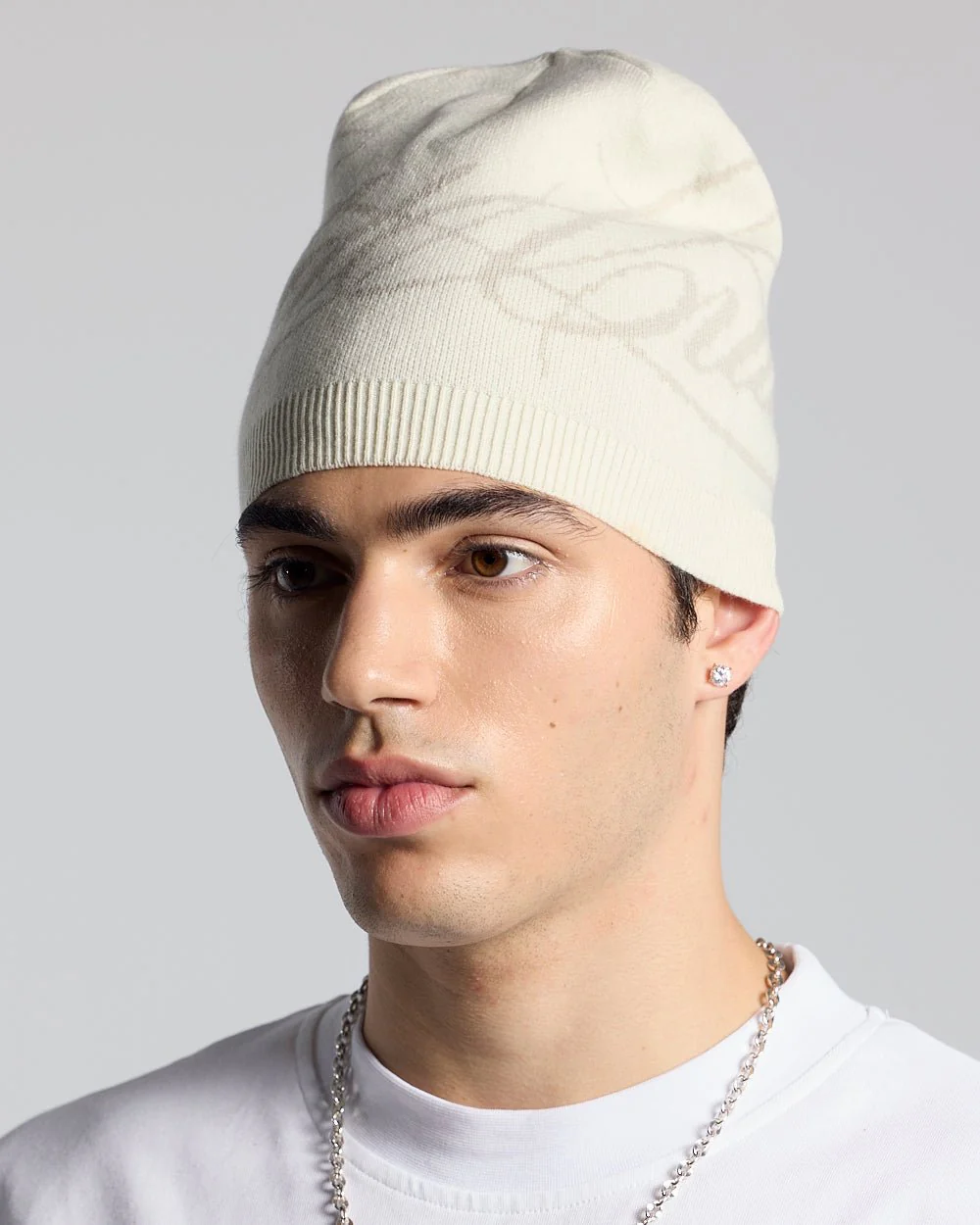 SCRIPT BEANIE GREY - Image 2