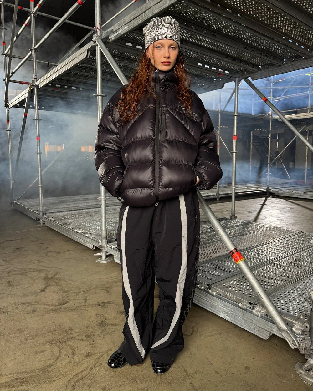 SCRIPT TECH PANTS BLACK - Image 5