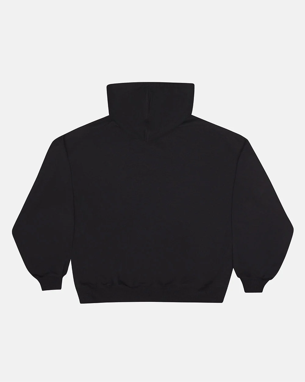 SCRIPT ZIP HOODIE BLACK - Image 2