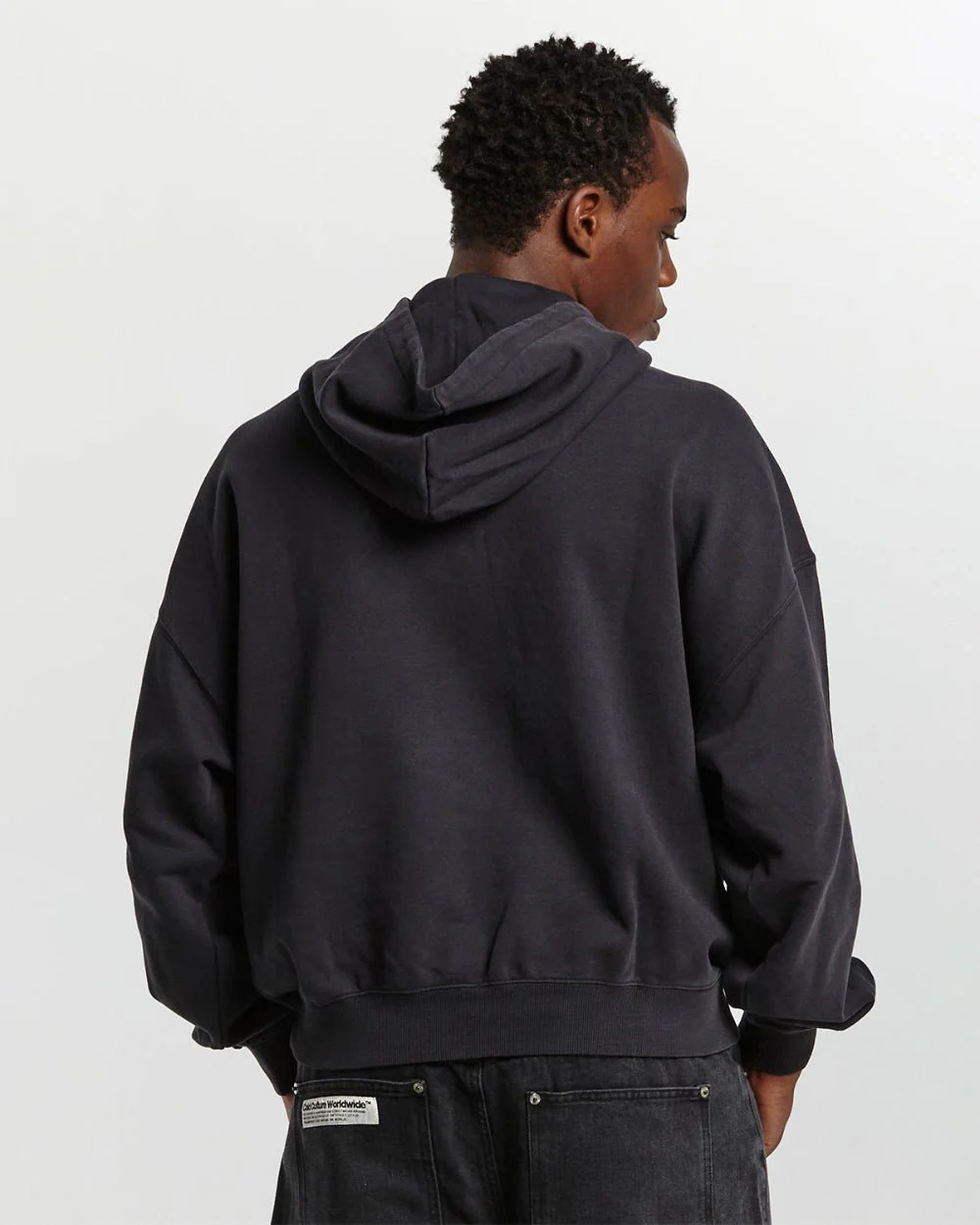 SHINY COLD HOODIE BLACK - Image 4