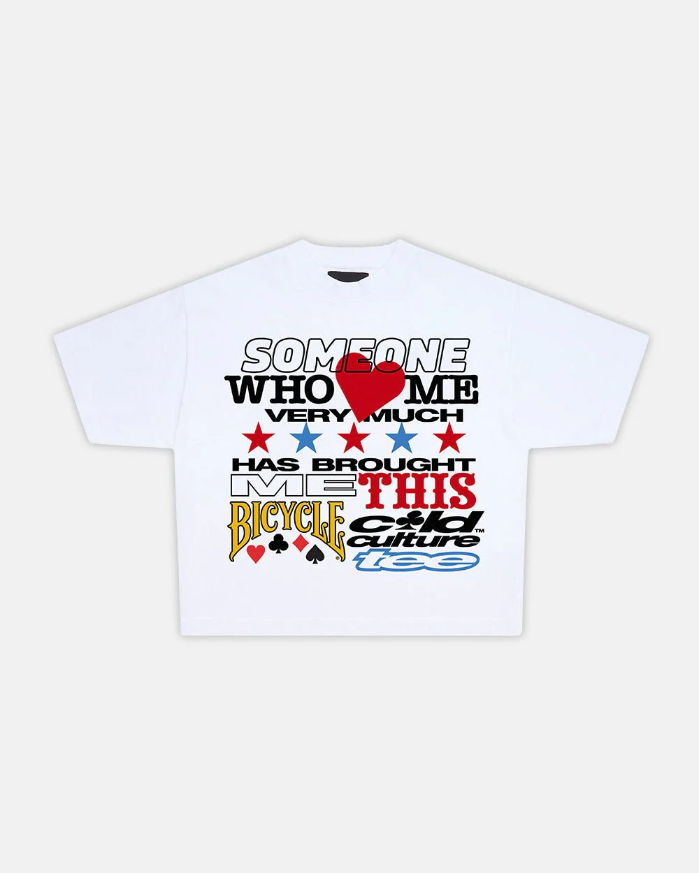 SOUVENIR BICYCLE TEE WHITE