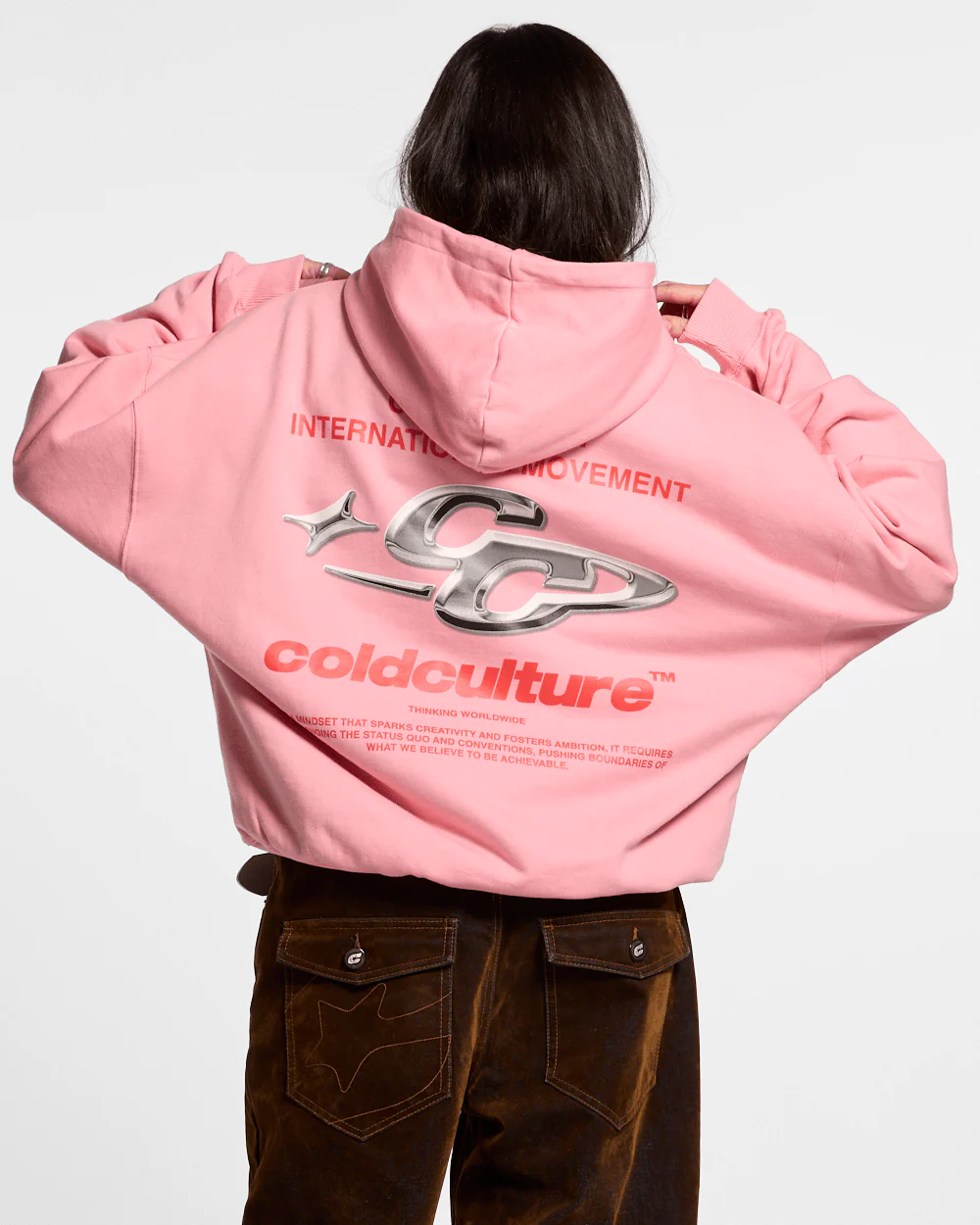 SPARKLY HOODIE PINK - Image 5