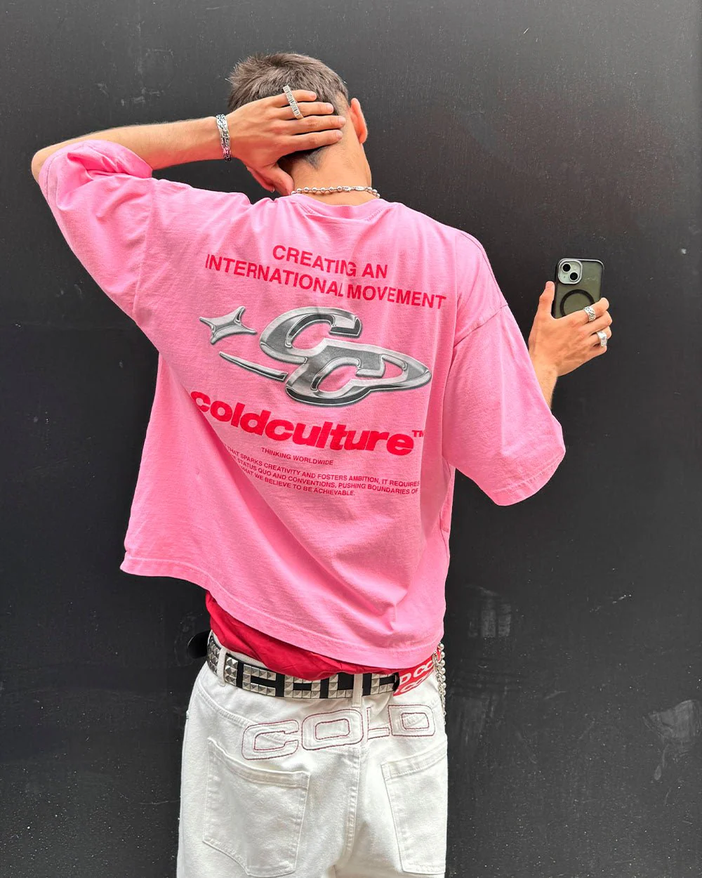 SPARKLY TEE PINK - Image 3