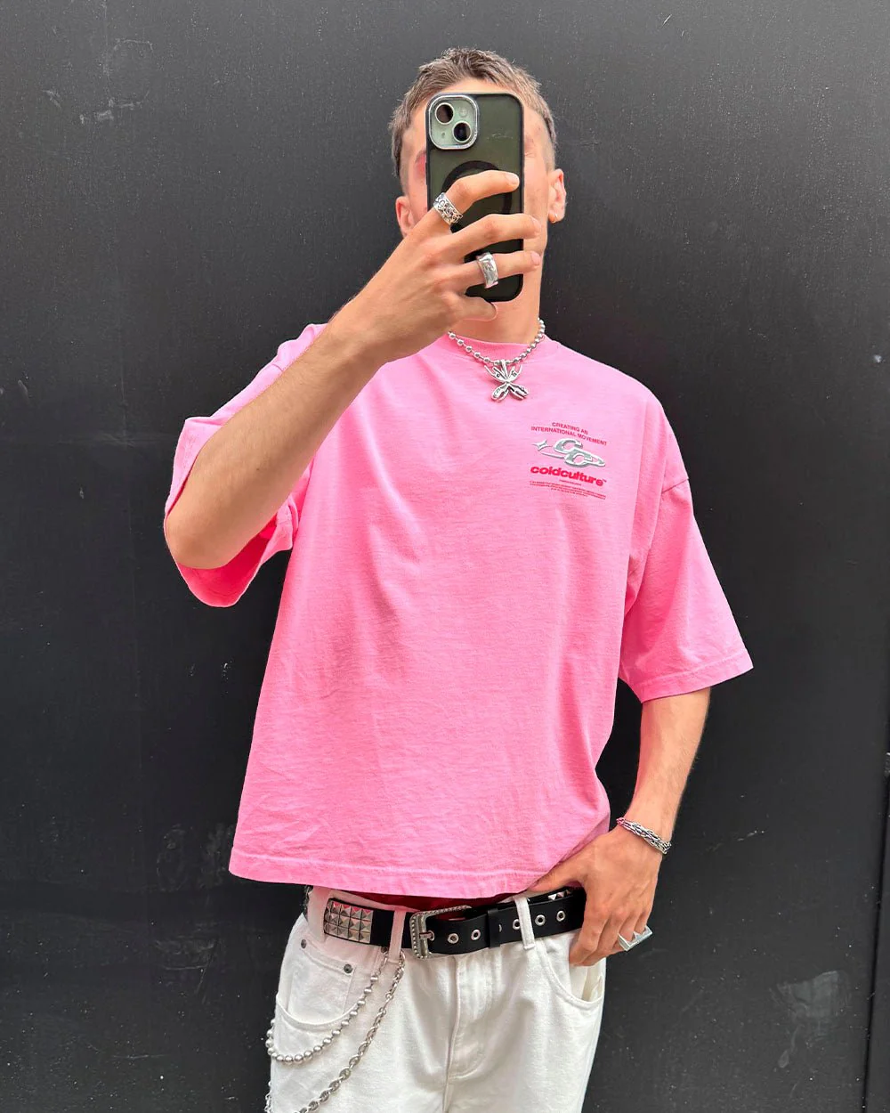 SPARKLY TEE PINK - Image 4