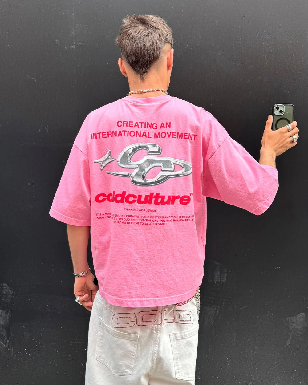 SPARKLY TEE PINK - Image 5