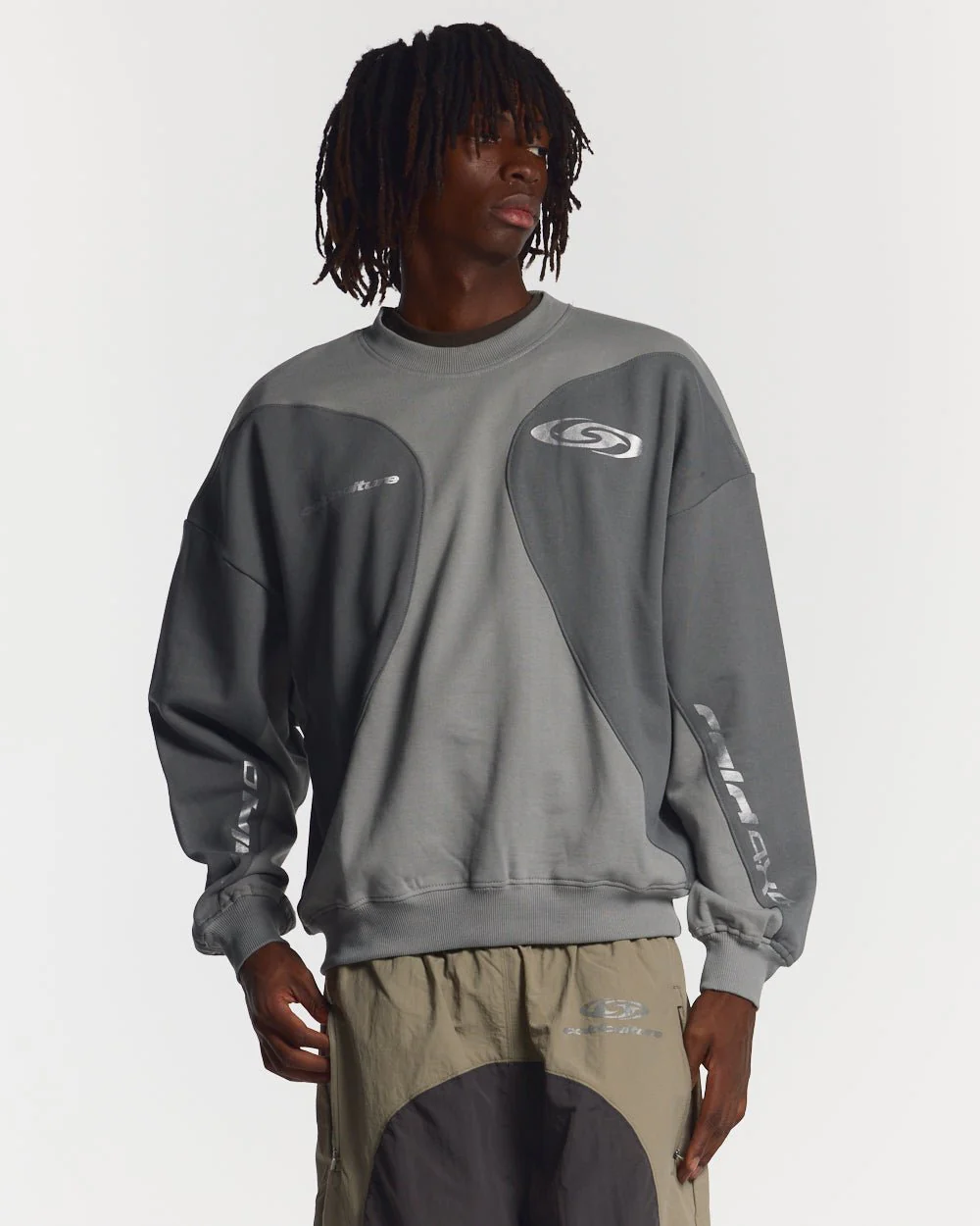 SPEED & SHINE CREWNECK GREY - Image 3