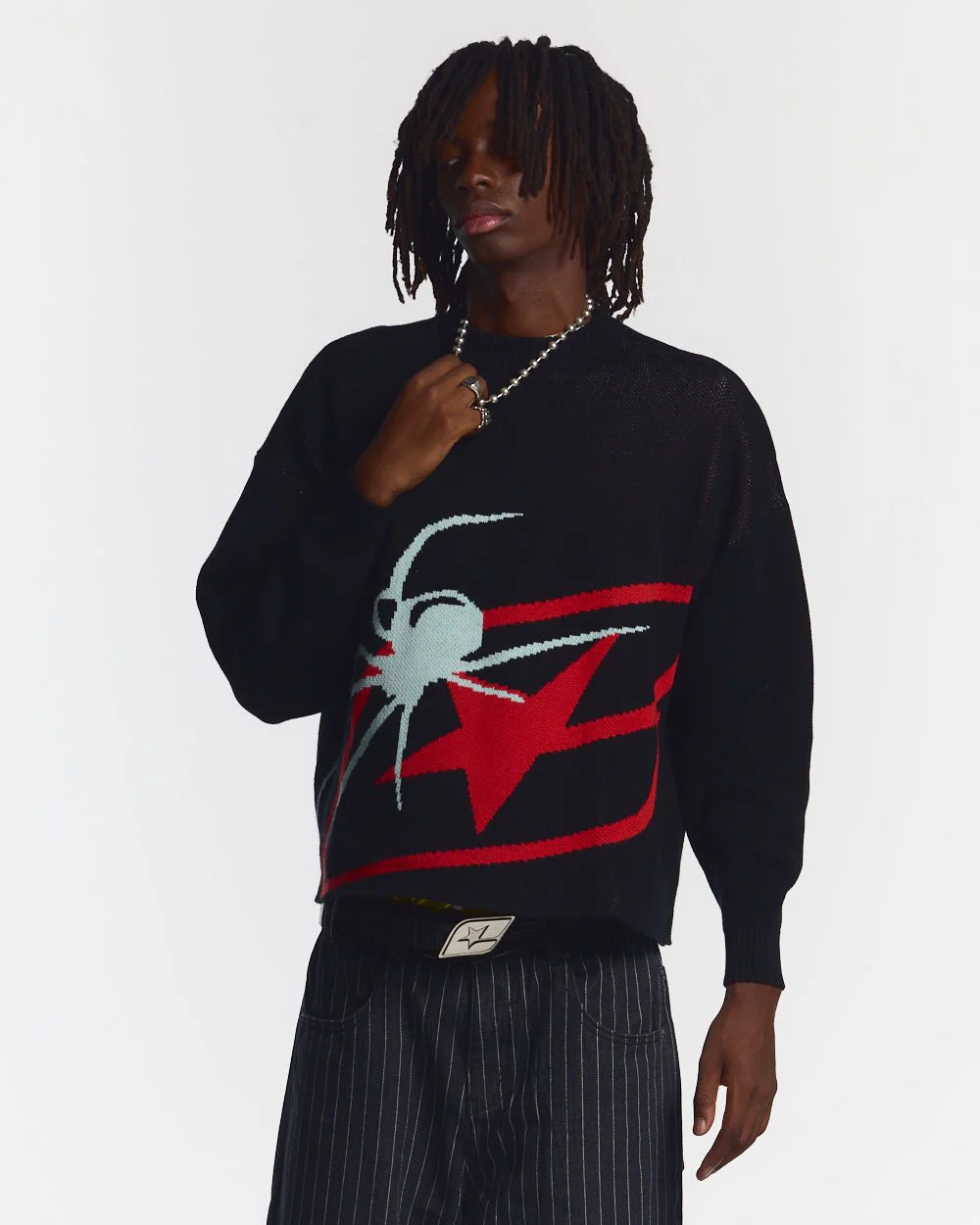 SPIDER KNIT BLACK - Image 3