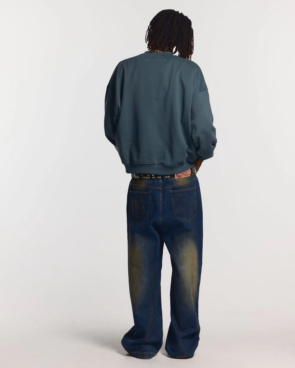 STARS CREWNECK SLATE BLUE - Image 4