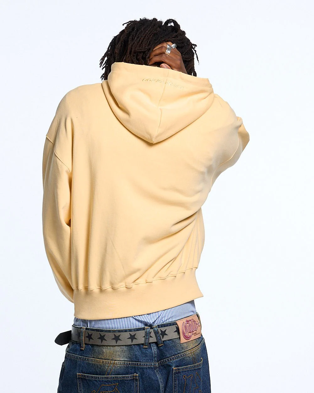 STARS HOODIE YELLOW - Image 4