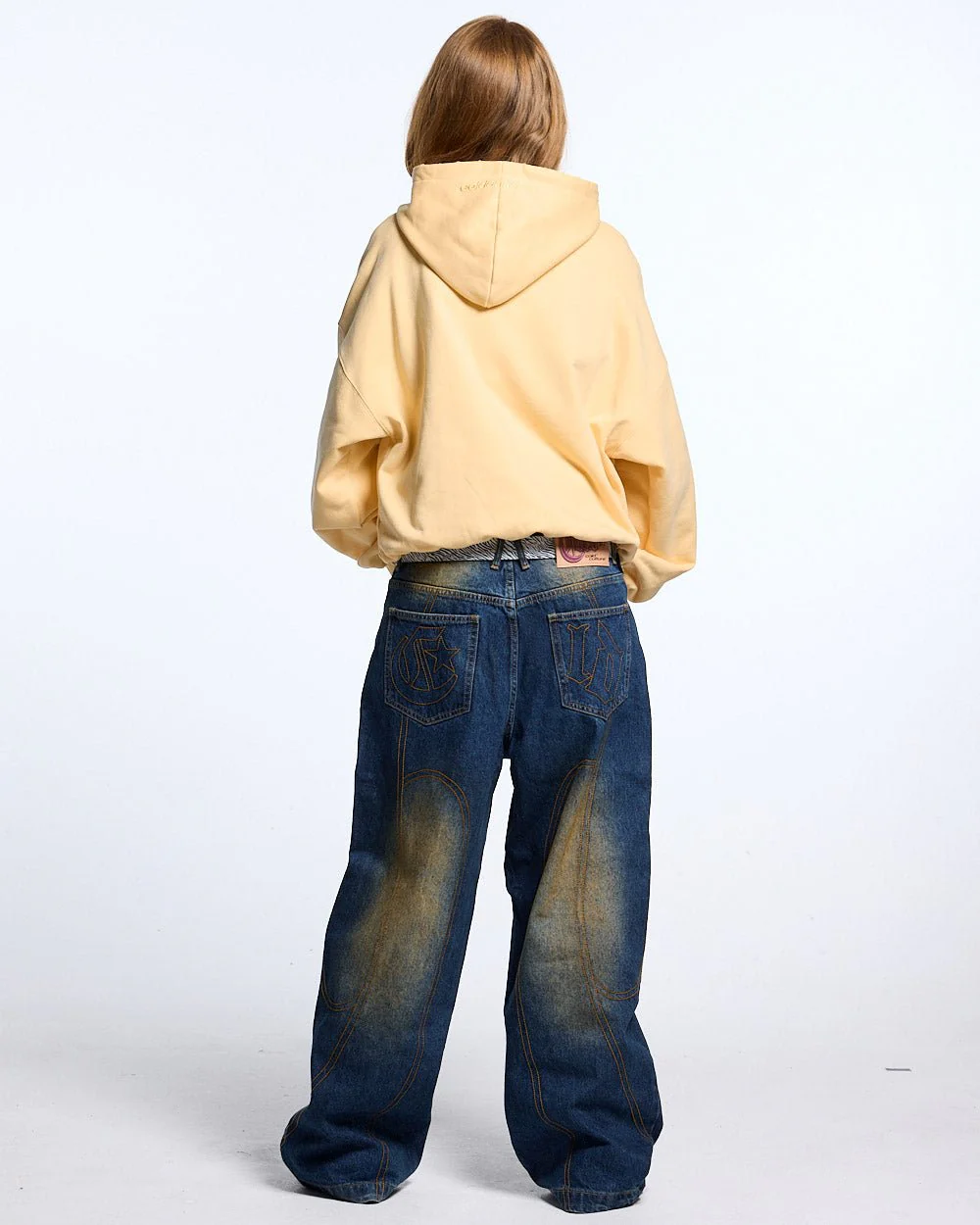 STARS HOODIE YELLOW - Image 6